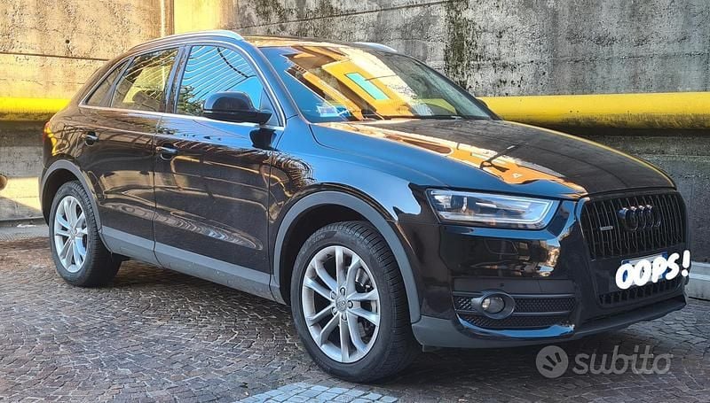 Usata Audi Q3 211 CV (155 kW) 2013 Nero SUV