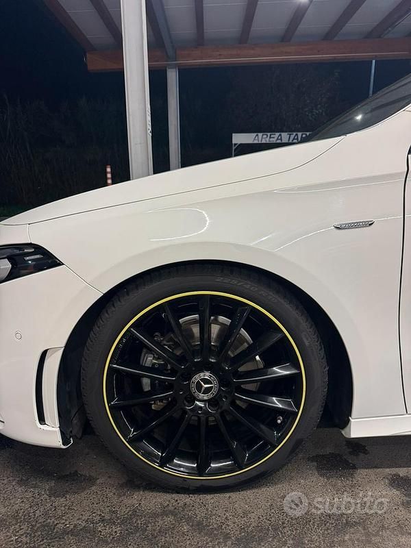 Usata Mercedes A180 Edition 1 116 CV (85 kW) 2019 Bianco Berlina