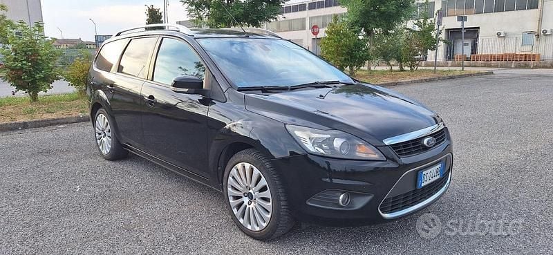 Usata Ford Focus Titanium 110 CV (80 kW) 2008 Nero Station wagon