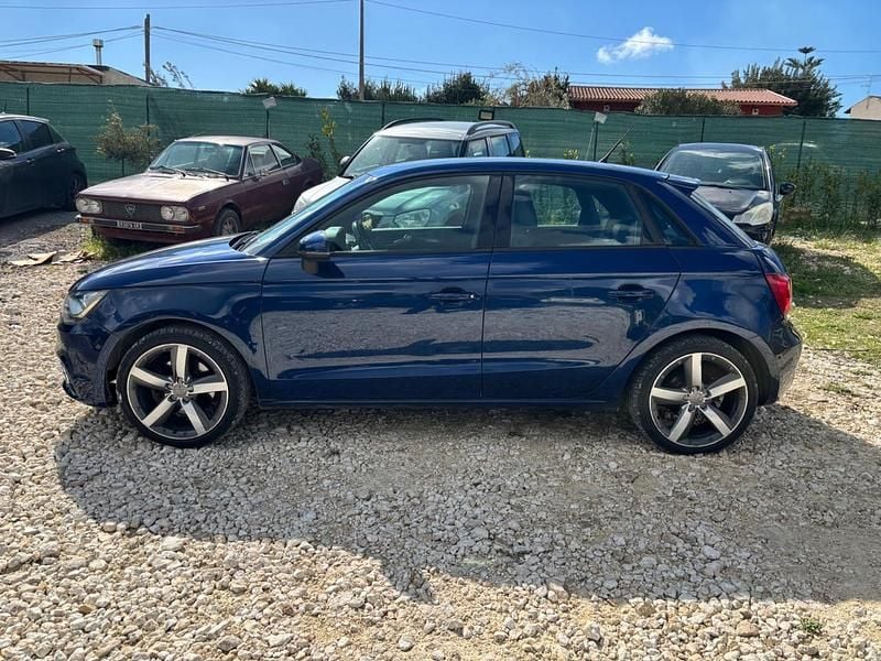Usata Audi A1 Ambition 105 CV (77 kW) 2012 Blu Utilitaria