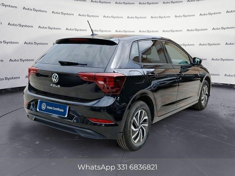 Usata VW Polo Life 95 CV (69 kW) 2025 Nero Utilitaria