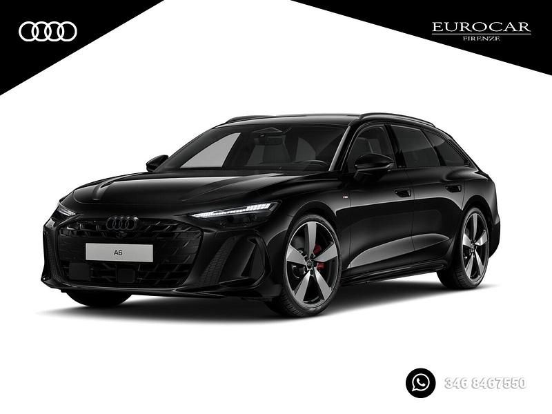 Nero mito metallizzato Nuova 2025 Audi A6 S-Line Station wagon | 77.100 € (Buon prezzo) - Immagine 1/4