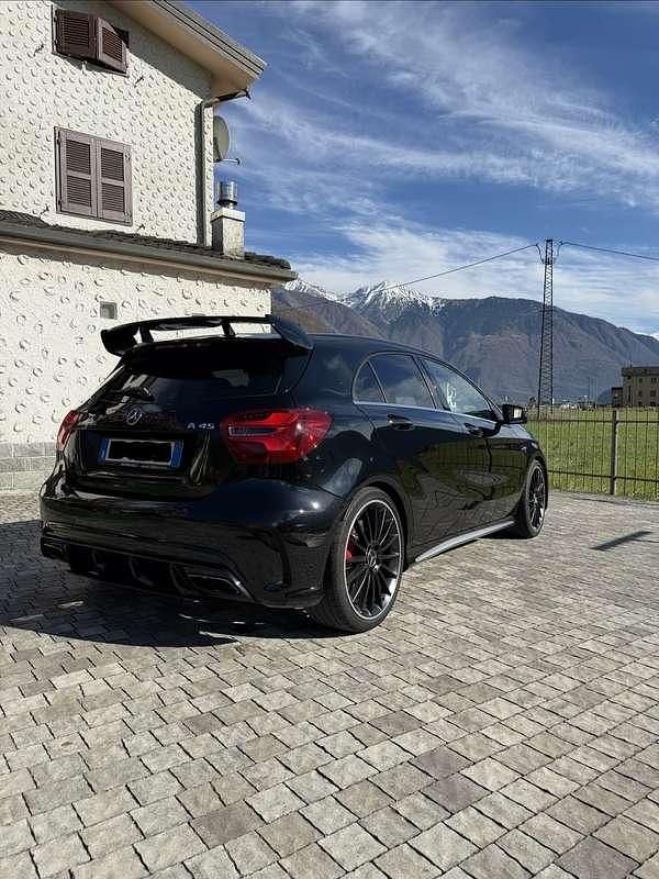 Begagnad Mercedes A45 AMG AMG 381 HK (280 kW) 2016 Svart Sedan