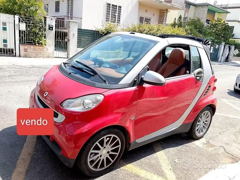 Usata Smart ForTwo Cabrio 45 CV (33 kW) 2008 Rosso Cabrio