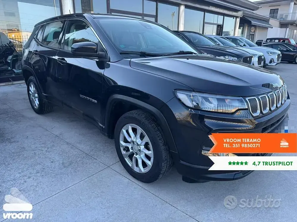 Usata Jeep Compass Longitude 131 CV (96 kW) 2021 Nero SUV