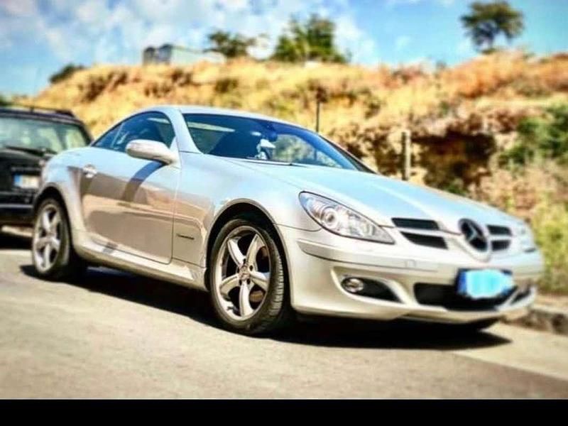Usata Mercedes SLK200 163 CV (119 kW) 2004 Grigio Cabrio