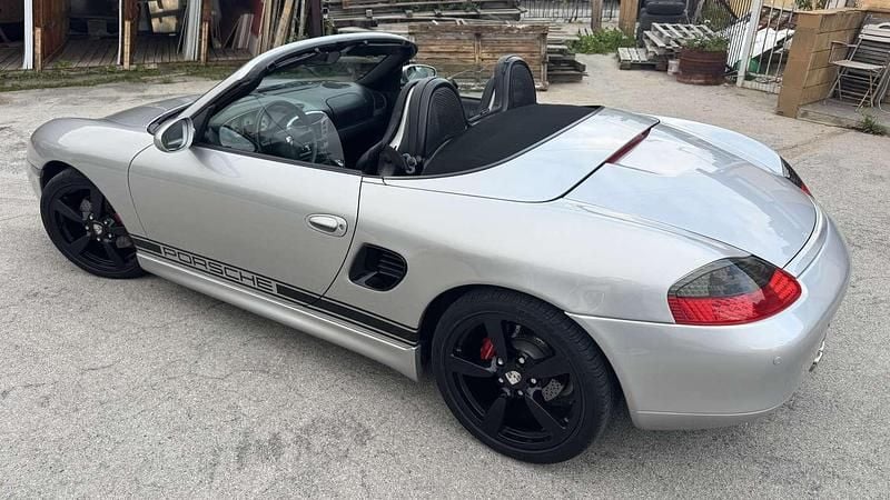 Usata Porsche Boxster S 252 CV (185 kW) 2002 Argento Cabrio