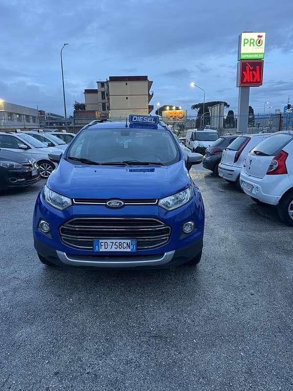 Usata Ford Ecosport Titanium 95 CV (69 kW) 2016 Blu/azzurro SUV