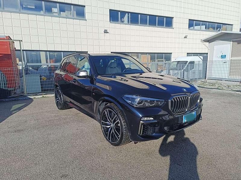 Usata BMW X5 M Sport 400 CV (294 kW) 2020 Blu/azzurro SUV