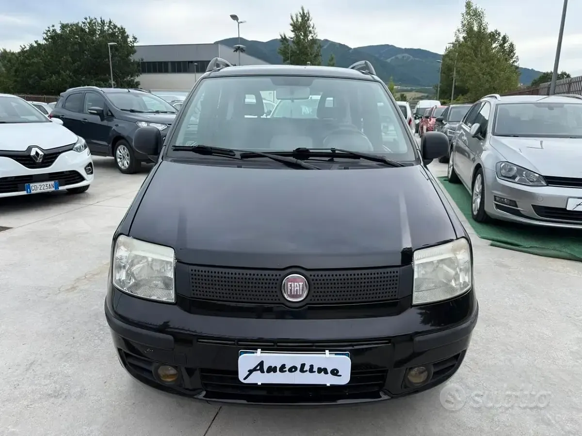 Usata Fiat Panda 69 CV (50 kW) 2012 Nero Utilitaria