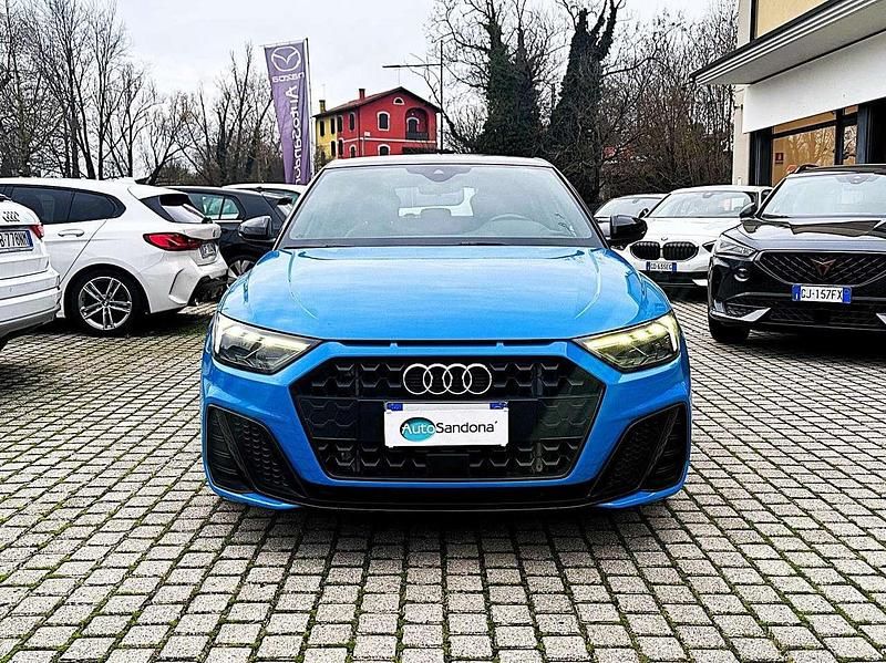 Usata Audi A1 Sportback S-Line 116 CV (85 kW) 2018 Blu/azzurro Utilitaria