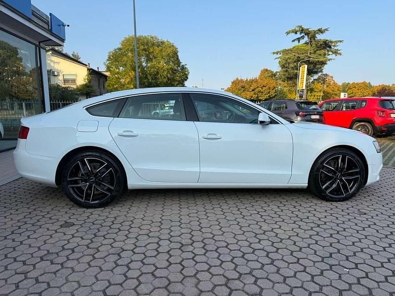 Usata Audi A5 Ambiente 177 CV (130 kW) 2014 Bianco Coupé