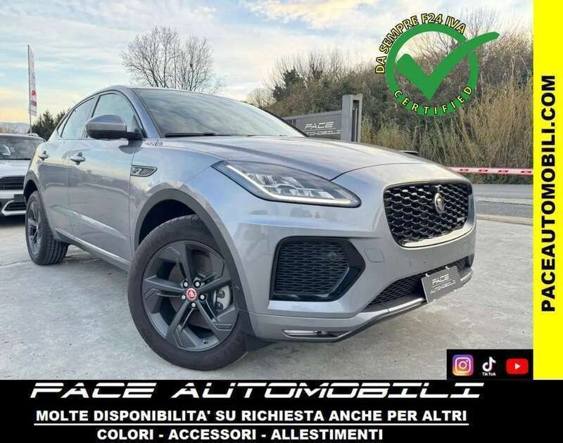 Grigio Usata 2022 Jaguar E-Pace R-Dynamic SUV | 43.000 € (Molto cara) - Immagine 1/1