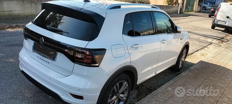 Usata VW T-Cross R-line 2021 Bianco SUV