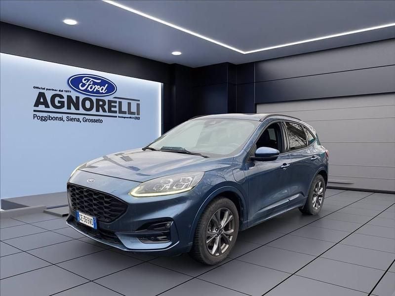 Usata Ford Kuga ST-Line X 225 CV (165 kW) 2021 Blu SUV