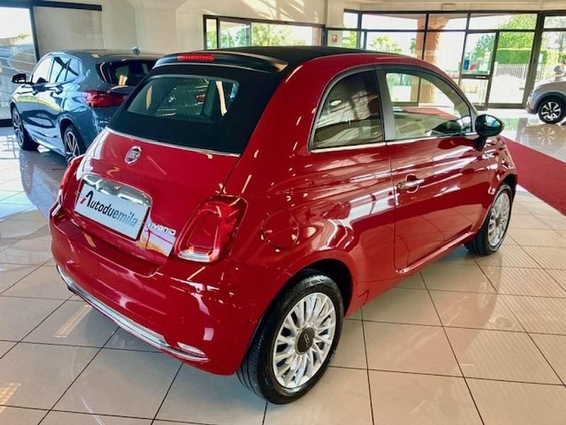 Usata Fiat 500C Dolcevita 69 CV (50 kW) 2024 Rosso Cabrio