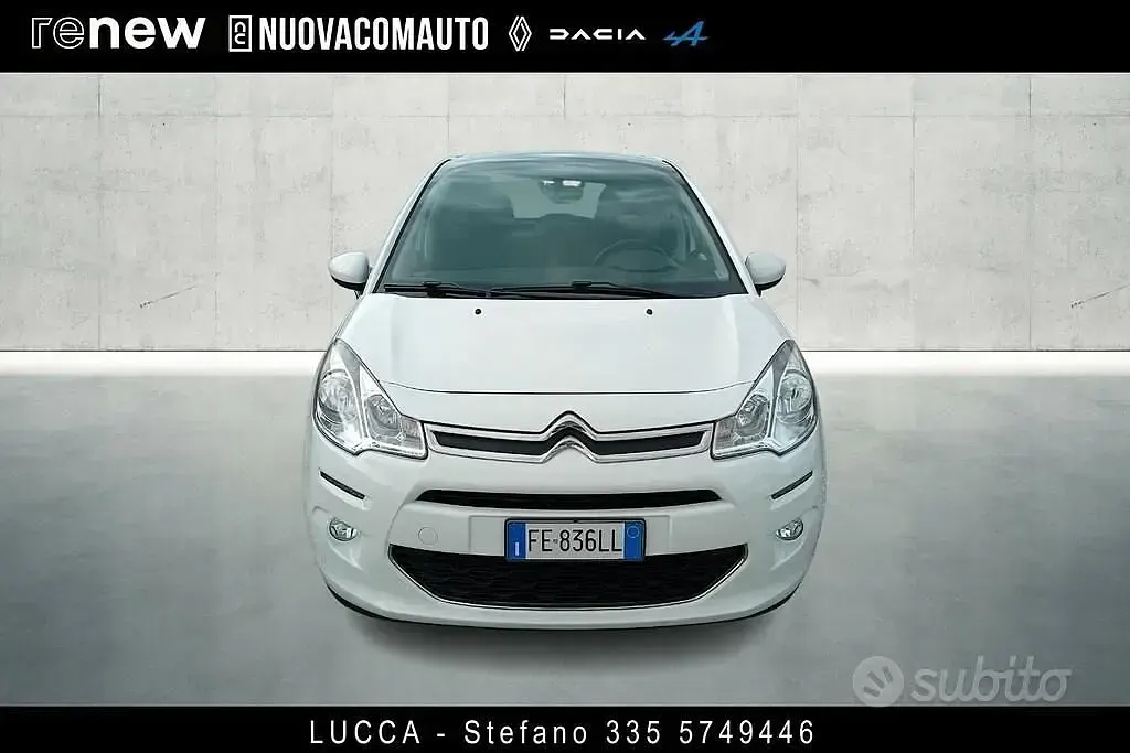 Usata Citroën C3 Exclusive 75 CV (55 kW) 2016 Bianco Berlina