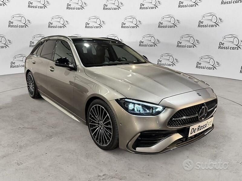 Usata Mercedes C220 Premium 200 CV (147 kW) 2022 Grigio Station wagon