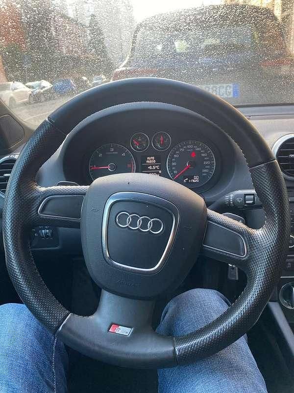 Usata Audi A3 Attraction 105 CV (77 kW) 2012 Nero Utilitaria