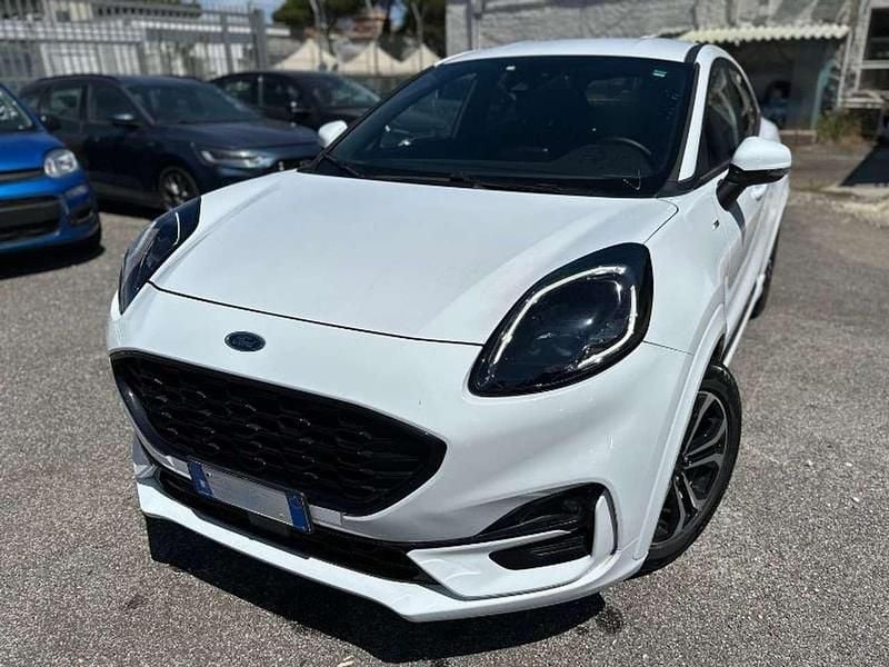 Bianco Usata 2023 Ford Puma ST-Line SUV | 15.200 € (Super prezzo) - Immagine 1/4