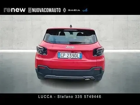 Usata Jeep Avenger Longitude 100 CV (73 kW) 2023 Rosso SUV