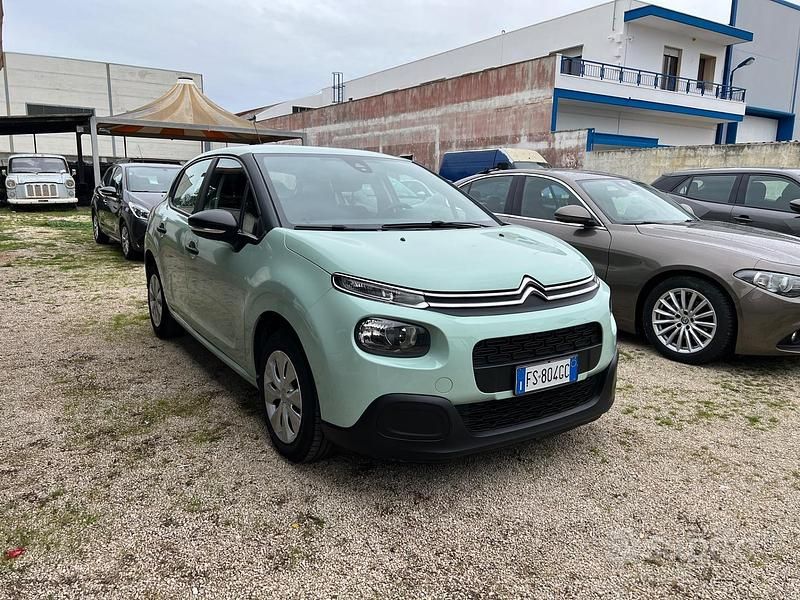 Usata Citroën C3 PureTech 82 CV (60 kW) 2018 Verde Utilitaria