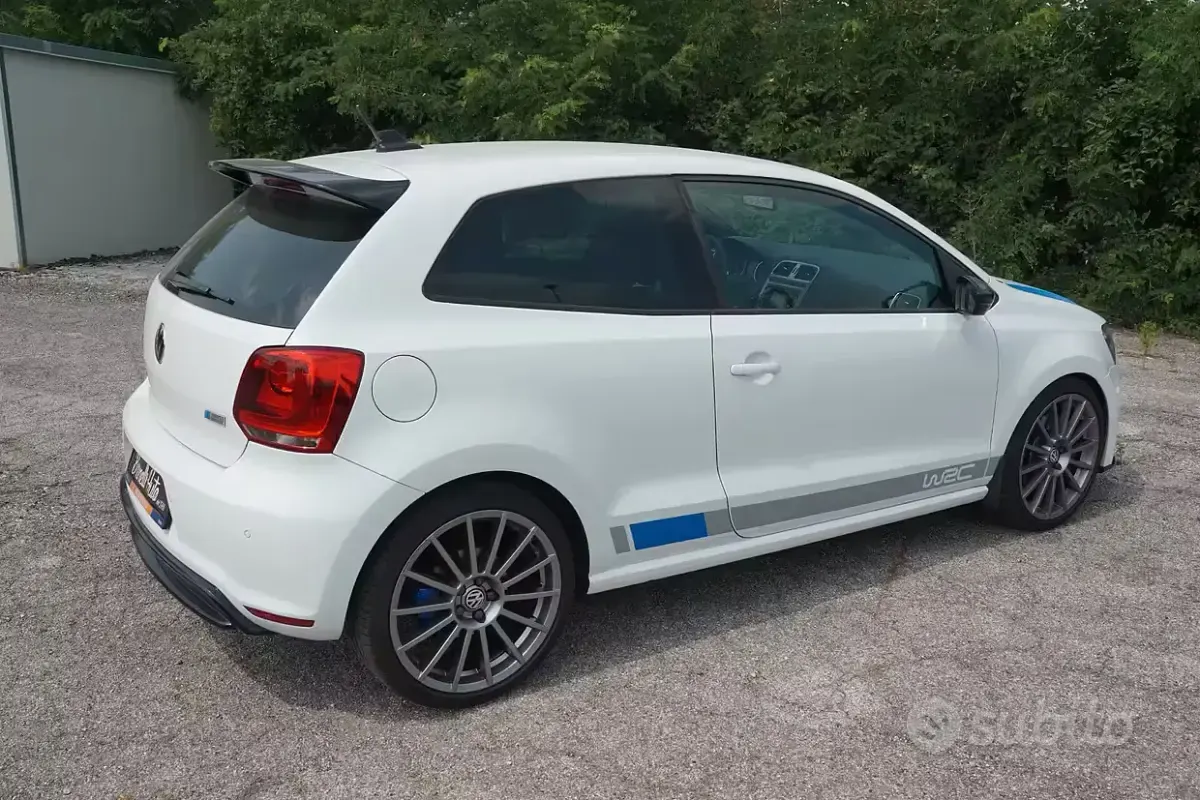 Usata VW Polo R 220 CV (161 kW) 2013 Bianco Utilitaria