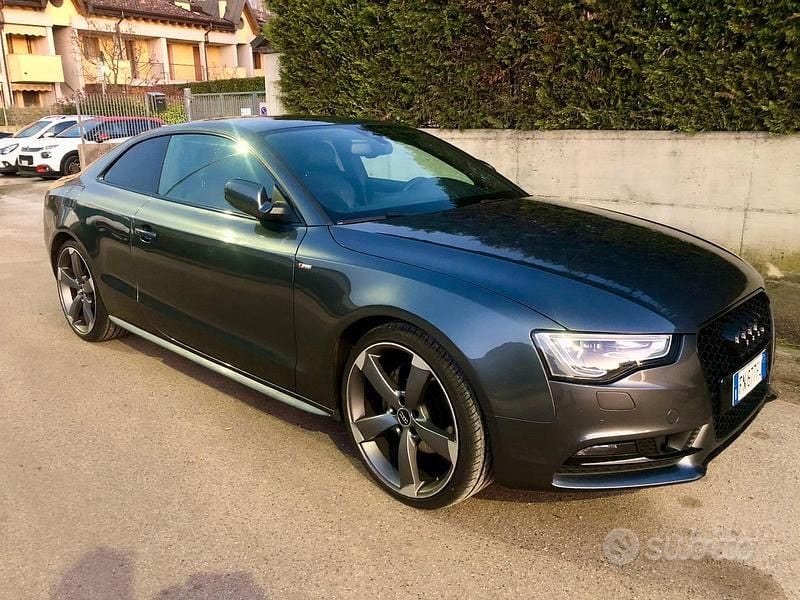 Usata Audi A5 Business Plus 245 CV (180 kW) 2013 Grigio Coupé