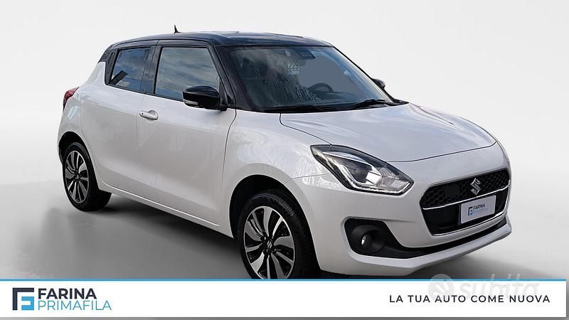 Usata Suzuki Swift 90 CV (66 kW) 2019 Bianco tetto nero Utilitaria