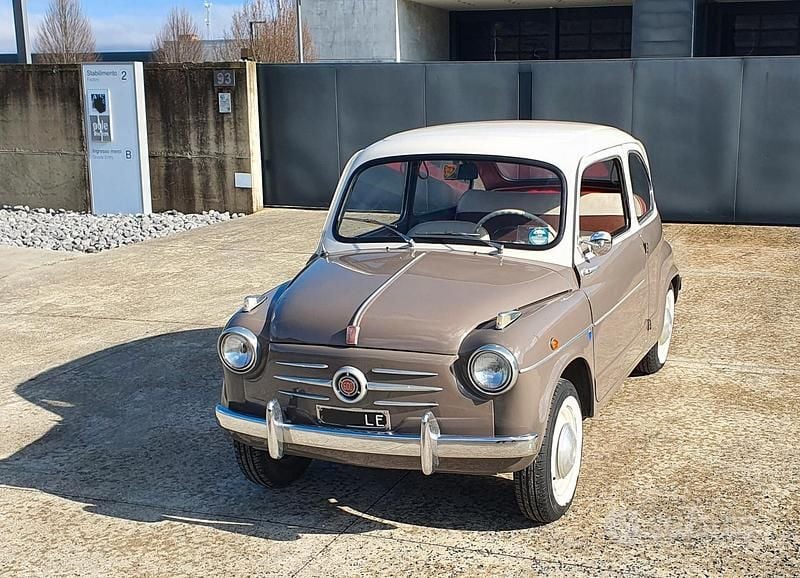Usata Fiat 600D 29 CV (21 kW) 1960 Coupé