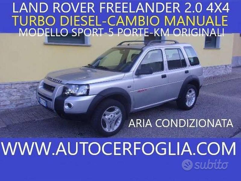 Usata Land Rover Freelander 111 CV (81 kW) 2005 Argento SUV