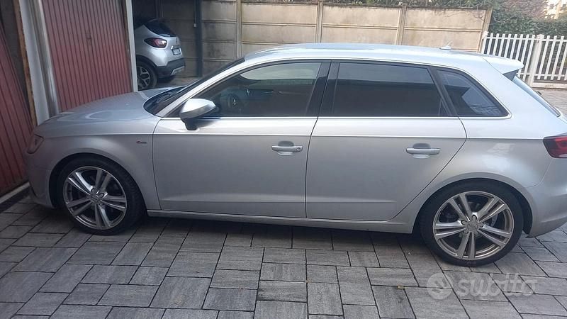 Usata Audi A3 Ambition 180 CV (132 kW) 2014 Grigio Berlina