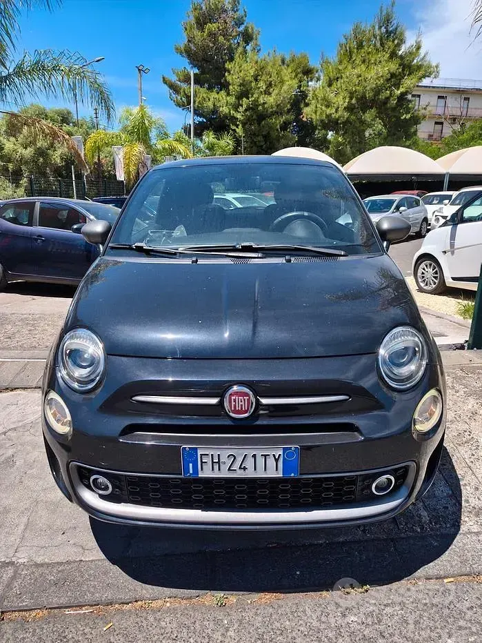 Usata Fiat 500 S 69 CV (50 kW) 2017 Nero Berlina