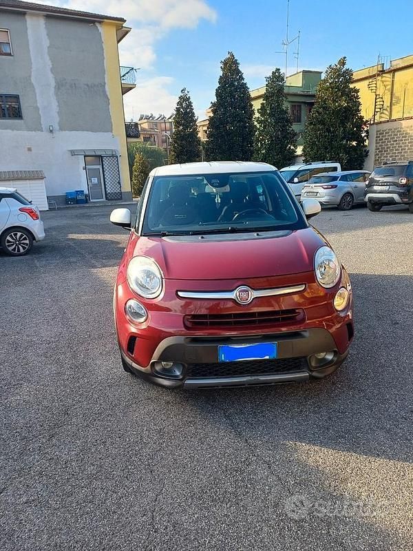 Usata Fiat 500L Trekking 2014 Rosso Monovolume