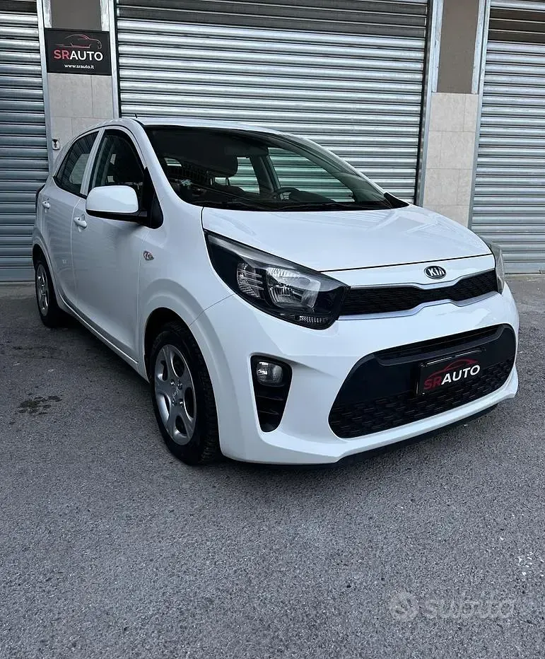 Usata Kia Picanto Active 67 CV (49 kW) 2018 Bianco Utilitaria