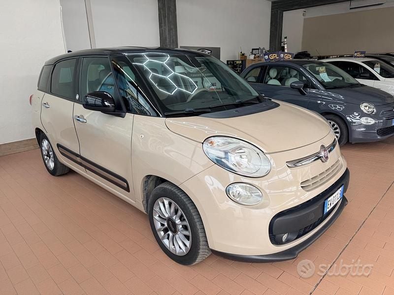 Usata Fiat 500L 85 CV (62 kW) 2014 Beige Monovolume