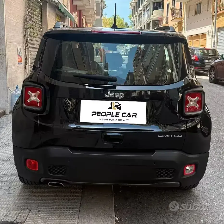 Usata Jeep Renegade 130 CV (95 kW) 2021 Nero SUV