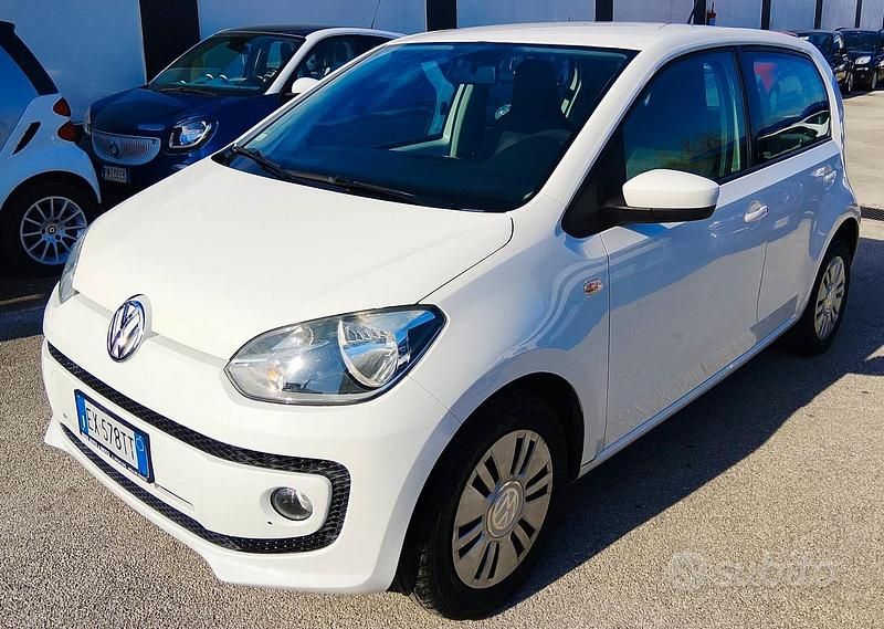 Usata VW up! 67 CV (49 kW) 2015 Bianco Utilitaria