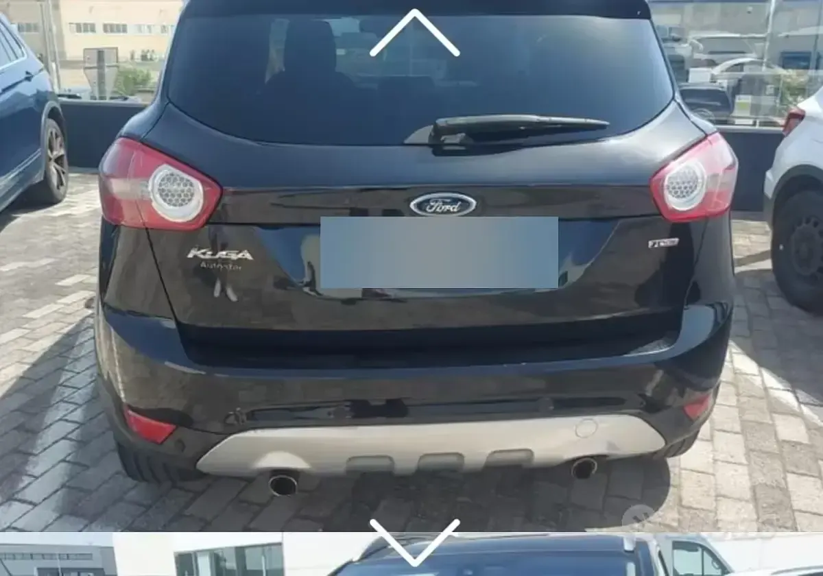 Usata Ford Kuga 136 CV (100 kW) 2010 Nero SUV