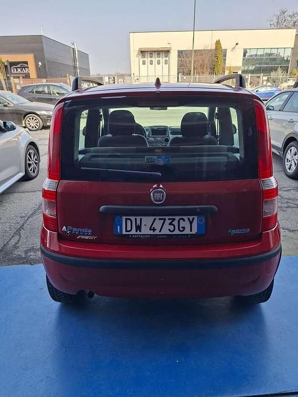 Usata Fiat Panda Dynamic 60 CV (44 kW) 2009 Rosso Utilitaria