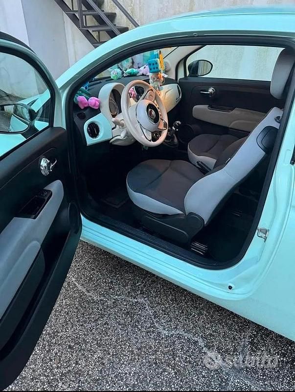 Usata Fiat 500 70 CV (51 kW) 2018 Verde Utilitaria