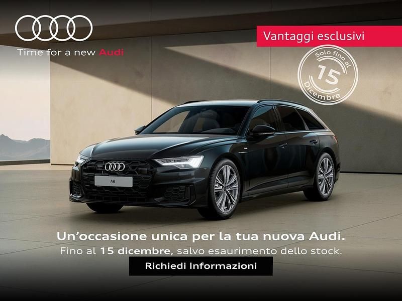 Nero Nuova 2025 Audi A6 Business Station wagon | 75.300 € (Super prezzo) - Immagine 1/4