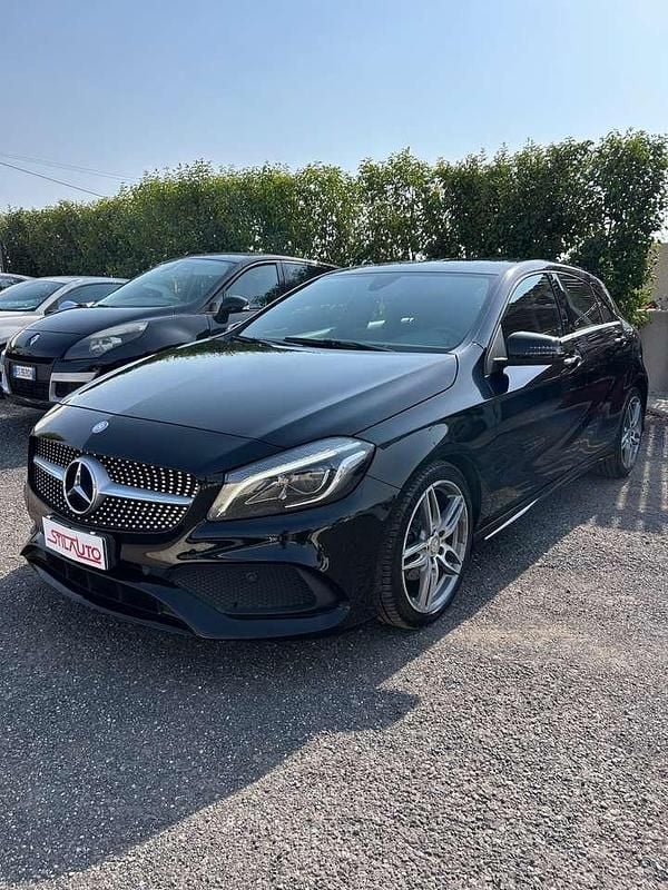 Usata Mercedes A200 Premium 136 CV (100 kW) 2016 Nero Berlina