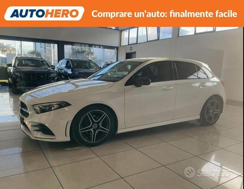 Usata Mercedes A180 Premium 116 CV (85 kW) 2019 Bianco Berlina