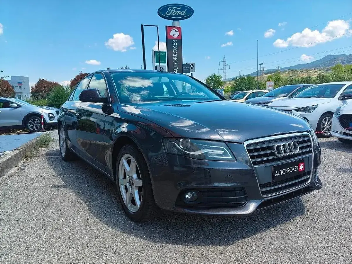 Usata Audi A4 Advanced 143 CV (105 kW) 2009 Nero Berlina