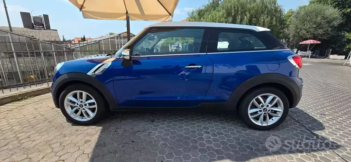 Usata Mini Paceman 122 CV (89 kW) 2013 Bluazzurro Utilitaria