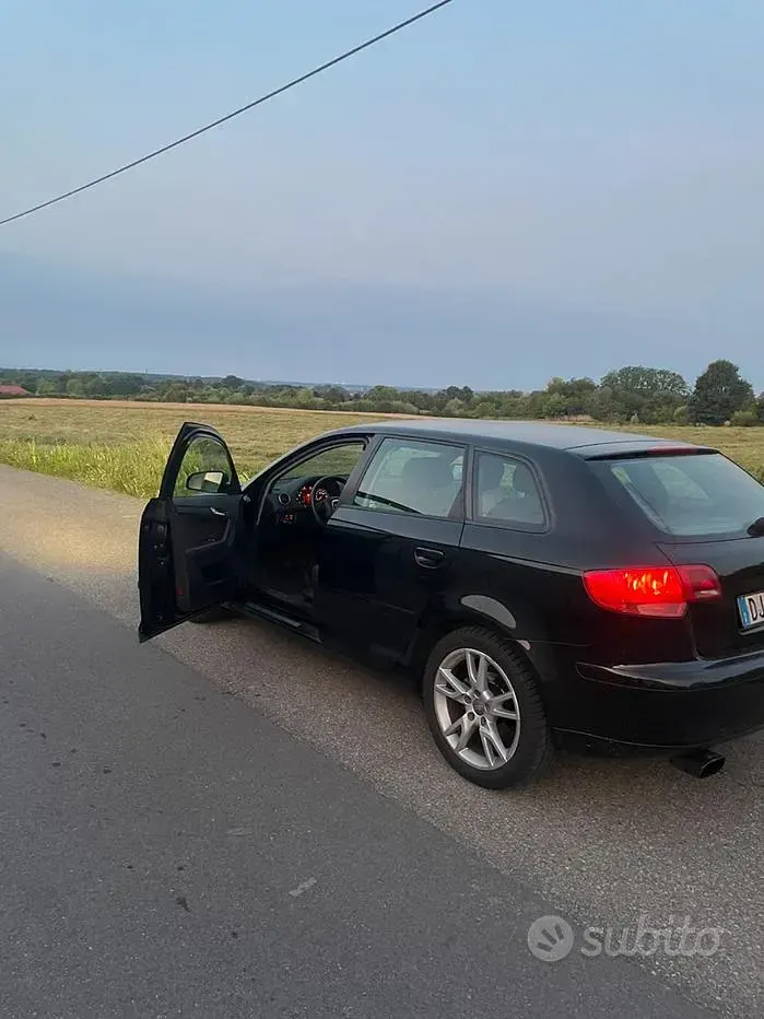 Usata Audi A3 140 CV (102 kW) 2007 Nero Utilitaria
