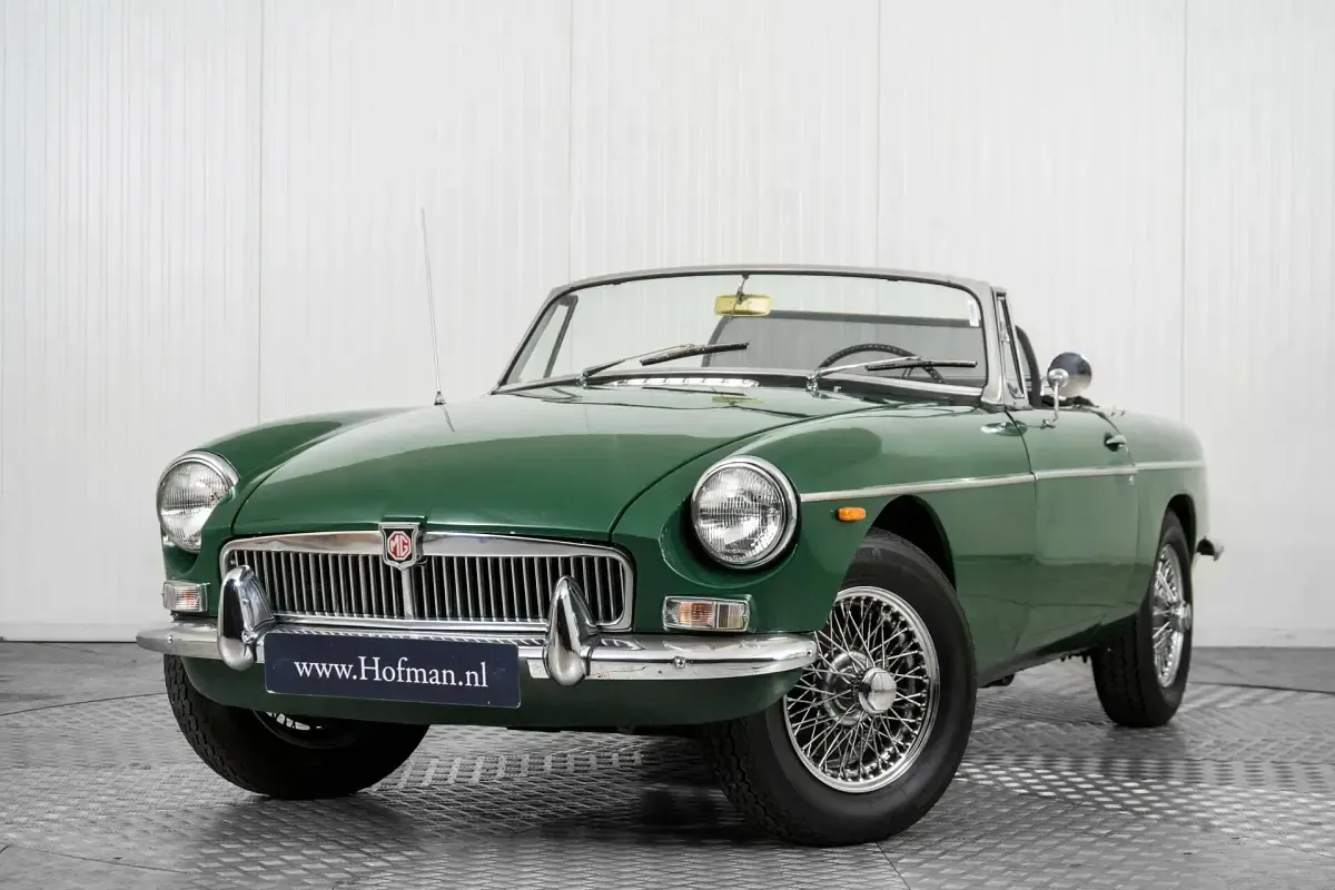 Usata MG B 90 CV (66 kW) 1964 Verde Cabrio