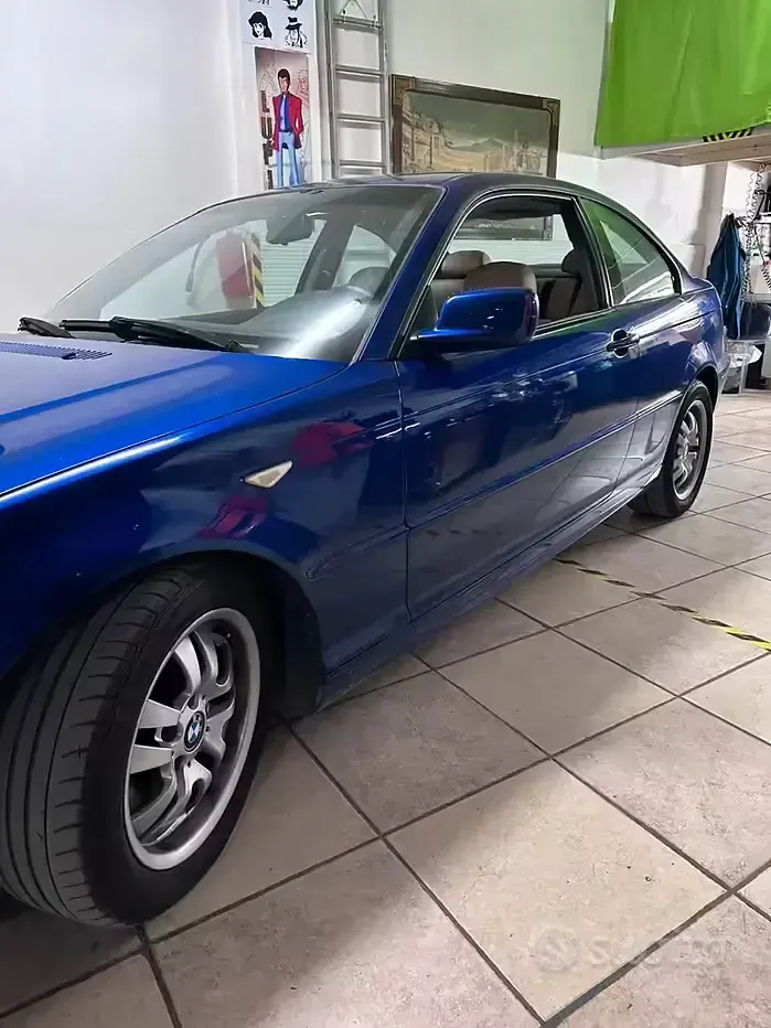 Usata BMW 320 Efficient Dynamics 150 CV (110 kW) 2004 Blu Coupé