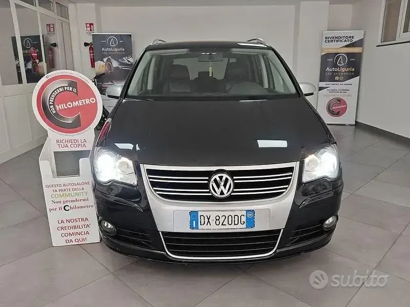 Usata VW Touran Highline 170 CV (125 kW) 2009 Nero Monovolume